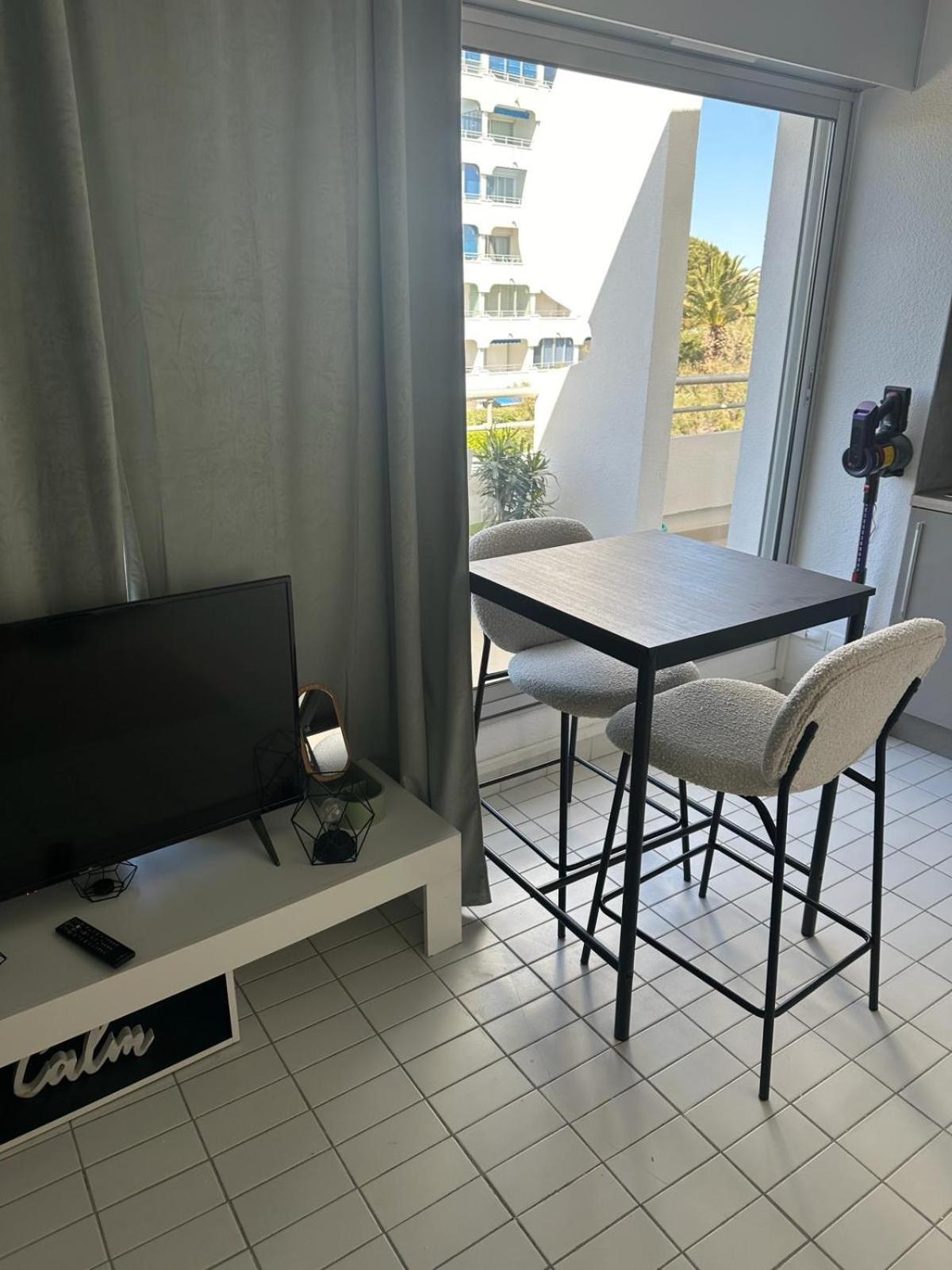 Studio Premiere Ligne Mer Parking La Grande Motte Exterior foto