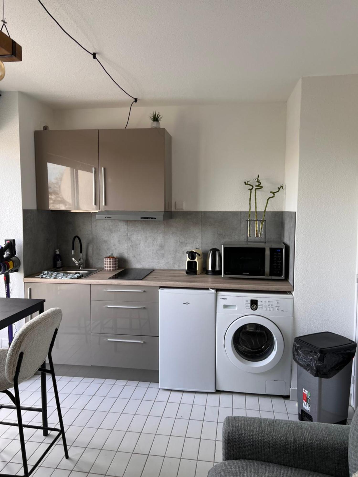 Studio Premiere Ligne Mer Parking La Grande Motte Exterior foto